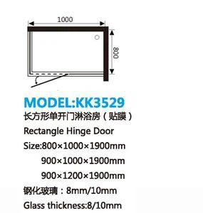 Rectangular Pivot Shower Enclosures Corner